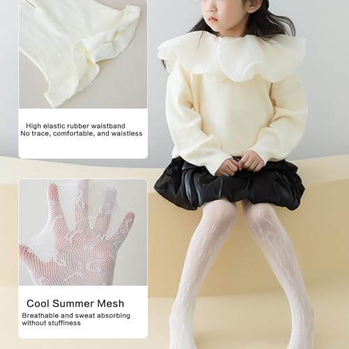 School Uniform Hollowed Leggings For Toddler Nonslip Elastic Pantyhose Tights Notes Pattern Leggings Baby Girls Stockings3