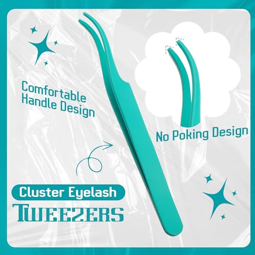 GEMERRY Lash Kit 3 PCS Lash Bond and Seal with Lash Glue Remover and Lash Tweezers Waterproof Eyelash Glue for Lash Clusters Fast Removal Lash Extension Remover Lash Applicator Tools for Beginners — view 6