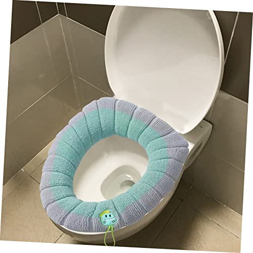 Healifty 2 Stück Toilettenvorleger Toilettensitzkissen Einweg-Sitzbezüge Für Toilette Beheiztes Sitzkissen Toilettendeckelbezüge Toilettensitzwärmer Waschbares Sitzkissen Badezimmer – Bild 3