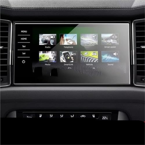 Protection d'écran Skoda Kodiaq 2021 : voyagez sereinement avec le verre trempé 9,2"