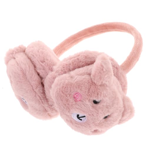 Veemoon Protective Kids Ear Muffs Panda Plush Ear Covers for Winter Easy to Carry