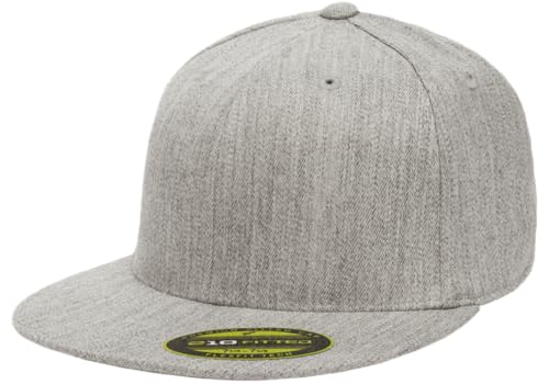 Image of Flexfit Men's Flexfit 210 Fitted Flat Bill Cap Hat
