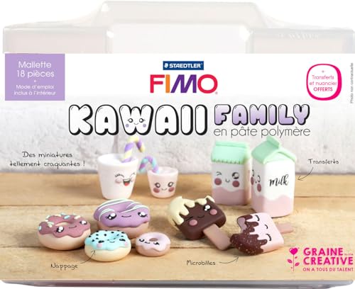 La Kawaï Family en mallette Fimo