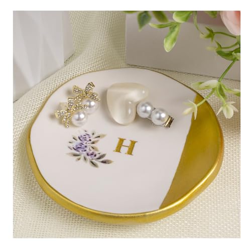 18. Initial jewelry dish