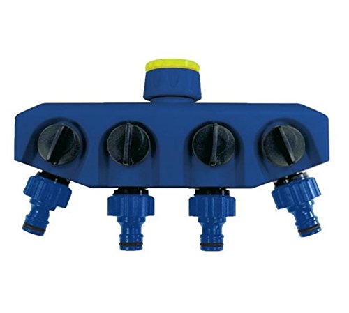 TATAY 0002201 Tap Connector, Blue, 14.2x5.4x21 cm