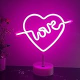 Excelente decoración y regalos: el letrero luminoso de neón es una excelente decoración para el hogar, dormitorio, sala de estar, habitación de los niños, estanterías, fiestas, cumpleaños, bodas, cenas. La luz nocturna de neón también es un regalo perfecto para niños o mujeres para el día de San Valentín, Navidad, Año Nuevo, cumpleaños, fiestas, ocasiones especiales, etc.