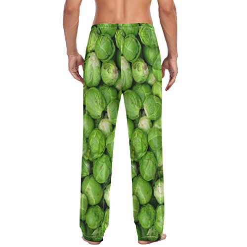 Men's Pajama Pants Fire Flame Sleep Lounge Pants Pajama Bottoms Pj Pants with Drawstring & Pockets (Small-XXLarge)2