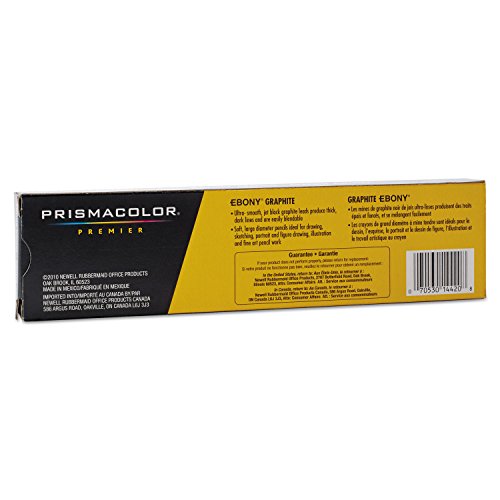 Prismacolor SAN14420 Lápiz Ebony Sketching 12 unidades miniatura 4