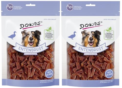 Dokas Entenbrust Hundesnacks Doppelpack 2 x 200g