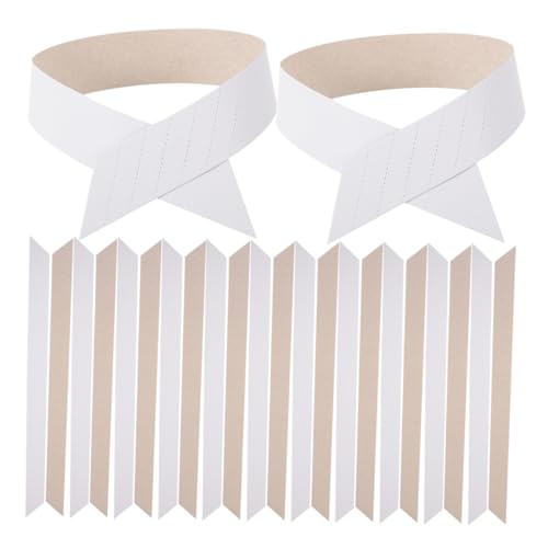 VALICLUD 200pcs Men's Shirt Collar Stays Paper Collar Strips for Dress Shirts for Men's Blouse False Collars