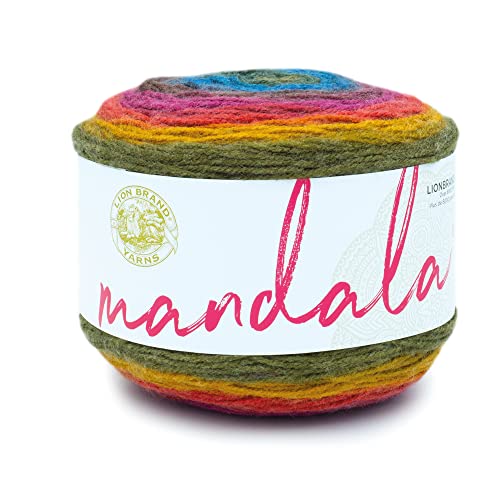 Image of (1 Skein) Lion Brand Yarn Mandala Yarn, Chimera