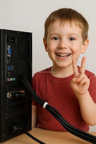 Proalet Plastik Kablo Bağı, 100 Adet, Isıya Dayanıklı, Kablo Tutturma Bağı, 6,6 Naylon, Kablo Kelepçesi, Tel Bağı Seti, Elektrik Tesisatı, Ofis, Ev Kullanımı İçin Kablo Düzenleyici (Siyah, 2,5x150 mm) - Görsel 7