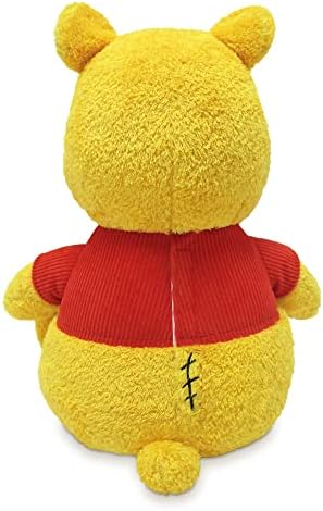 Disney Store Official Winnie the Pooh Weighted Small Soft Toy, 36cm/14, Cuddly Toy with Removable Weight, Winnie The Pooh Stuffed Animal with Embroidered Details, Soft-Feel, Suitable for All Ages
