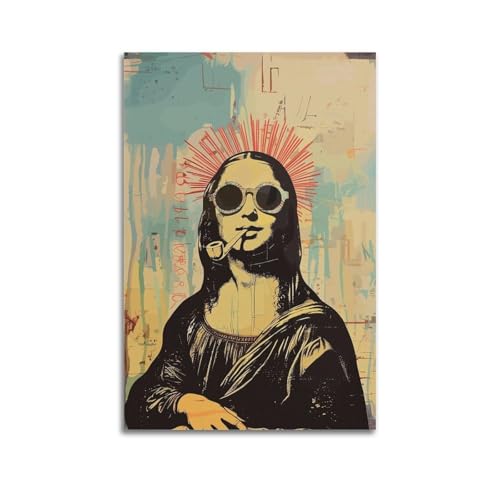 Art mural décoratif sur toile vintage 60x90cm pour habiller facilement un grand mur vide