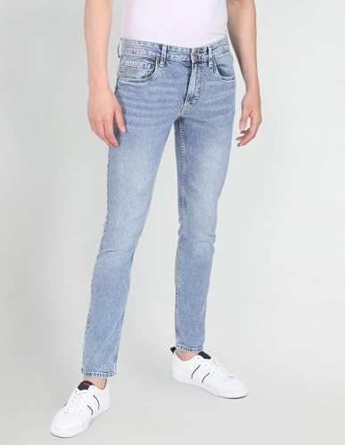 Image of U.S. Polo ASSN. Casual Mens Jeans - Skinny Fit Jeans for Men for Office & Regular Wear