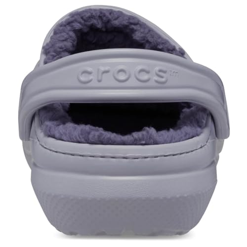 Image of Crocs Unisex-Adult Classic Lined Clog, Mauve Mist /Mauve Mist, 9 Women /7 Men