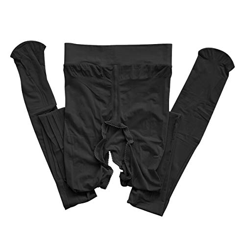 ElsaYX Herren Shiny Crotchless Strumpfhosen 8D Cover