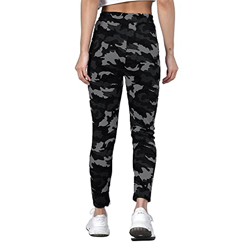 Image of Army Cotton Blend Track Pant for Girls and Women