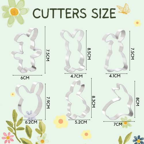 PTaizjjz Easter Cookie Cutter Set - Image 2