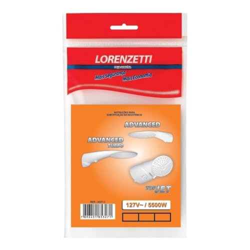 Resistência 220V 6400W Advanced/Top 3055-P, Lorenzetti, 7589048, Metal, Pequeno