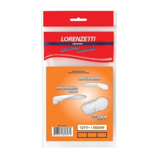 Resistência 220V 6400W Advanced/Top 3055-P, Lorenzetti, 7589048, Metal, Pequeno