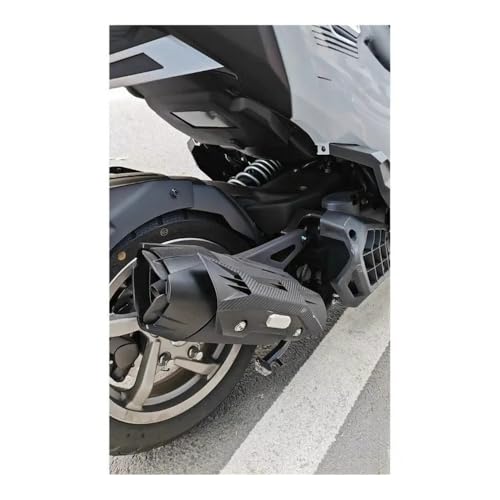 Bouclier Thermique Moto en ABS Carbone Protecteur Isolant Haute Performance - 6