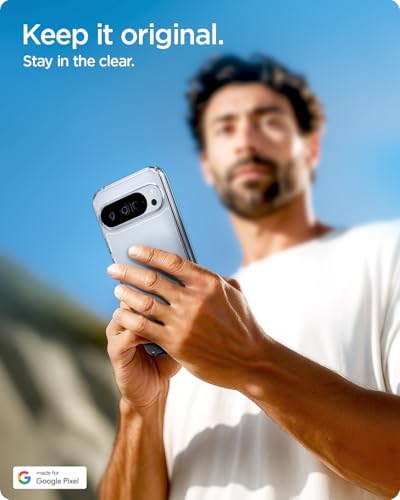 Image of Spigen Ultra Hybrid for Google Pixel 10 Pro XL Case, Pixel 10 Pro XL Back Cover (2025) - TPU+Poly Carbonate｜Crystal Clear