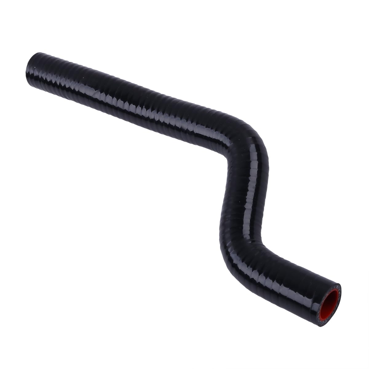 Kit de manguera de refrigerante de silicona para VW Volkswagen Golf GTI MK2 1.8L 8V PB Code 1987 1988 1989 1990 1991 exterior negro interior rojo