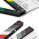Fotover Video Szene Clapperboard Movie Filmklappe Dry Erase Slate for Director Film Movie Cut Action
