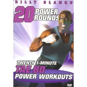 DVD Billy Blanks Tae Bo 20 Power Rounds Book