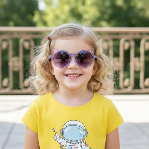 Image of SYGA Kids Goggles, Modern Stylish Eyewears for Boy's and Girls, Triangle Corner Style, Suitable for Age 3-8 Years