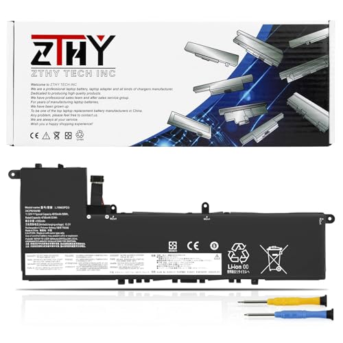 ZTHY L19M3PD3 Laptop Battery Replacement for Lenovo Ideapad S540-13API S540-13ARE S540-13IML S540-13ITL Series L19D3PD3 L19L3PD3 5B10W67393 5B10V27761 5B10W67326 5B10V27760 5B10V27763 11.52V 56Wh