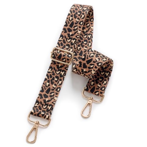 Image of chushui Leopard Print Purse Strap for Women,Adjustable Crossbody Bag Strap