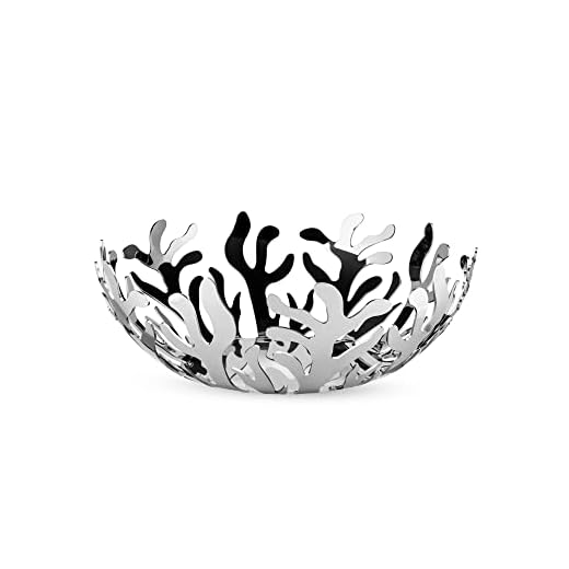 Alessi ESI01/29 Mediterraneo Obstschale aus Edelstahl