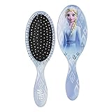 Wet Brush Disney Original Detangler Hair Brush Princess Guiding Spirit - Frozen 2, Elsa - All Hair Types - Ultra-Soft IntelliFlex Bristles Glide Through Tangles with Ease - Protects Against Split Ends