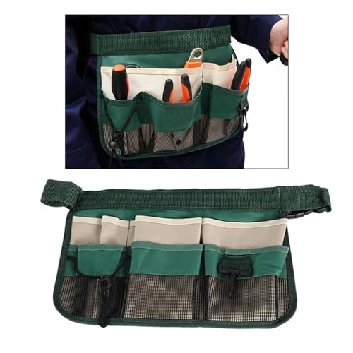 4xGardening Tool Waist Bag Hanging Pouch Durable Utility Belt Tool Storage Bag 9 41gn4P2Tu4L