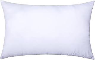 MIULEE 12x20 Inch Throw Pillow Insert - Premium Fluffy Stuffer for Couch Sofa Bed Decorative Cushions