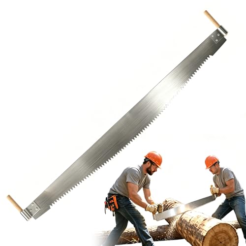 THOUSANDSUNNY 3.4 FT Two-Person Crosscut Saw