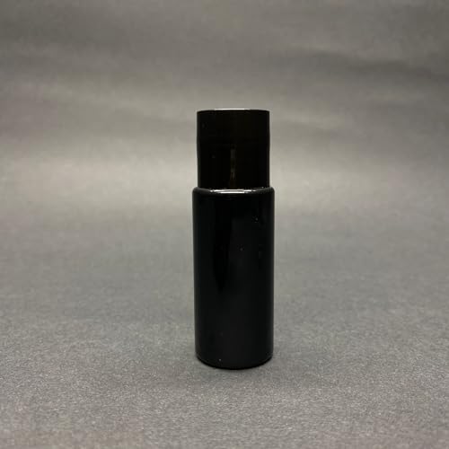 15 cc Siyah Pet Buklet Şişe, Sızdırmaz Kapaklı, 15 ml, 10 Adet