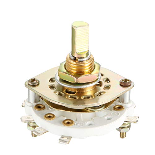 Sélecteur de commutateur rotatif 2P11T 2 pôles 11 voies pour circuit