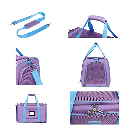 SERCOVE Frame Soft Surface pet Carrier, cat, Dog and Rabbit Transport Carrier, Airline-Approved pet Transport Carrier… - Image 3