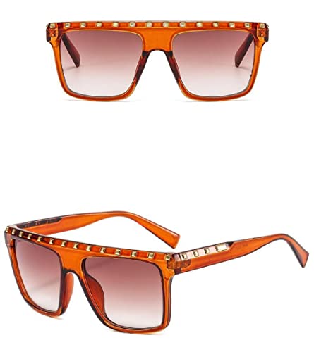 Lunettes de soleil carrées hommes femmes rétro noires avec filtre de protection UV400