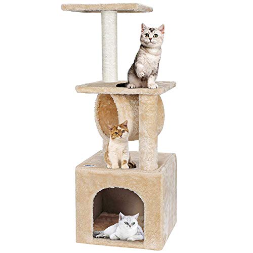 Casa para Gatos Torre de Actividad 36 Pulgadas miniatura 1
