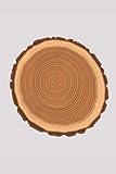  Notizbuch: Holz Notizbuch  6x9 Zoll DIN A5  120 Seiten Punktraster  Hölzer Notizheft  Holzmuster Tagebuch  Schreinerei Notebook