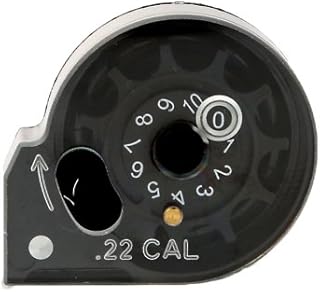 Benjamin RC2210 Maruader/Armada .22-Caliber Auto-Indexing Pellet Magazine, black, clear