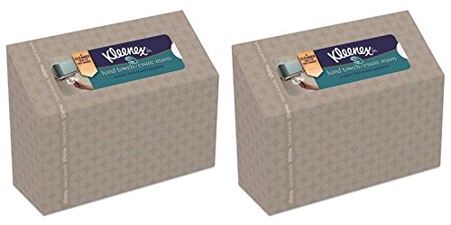 KIMBERLY-CLARK CORP 11271 Kleenex Hand Towel, 60 Count, Pack of 2