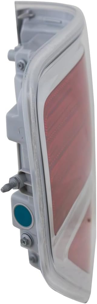 For Ford F-150 2009 10 11 12 13 2014 Tail Light Unit Driver Side | Rear | CAPA Certified | Styleside | FX2 Model | Chrome Accent | Red | Replacement For FO2818143, FO2818143C | BL3Z13405B