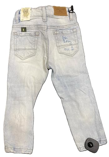 Kids Ripped Super Stretch Iced White Jeans3