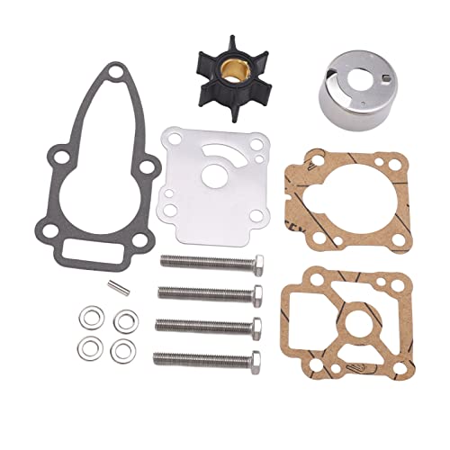 Jopwkuin Kit de Reconstruction de Pompe à Eau Premium 361-87322-0 pour M6B M8B M9.8B, Débit de Refroidissement amélioré pour Moteurs Marins