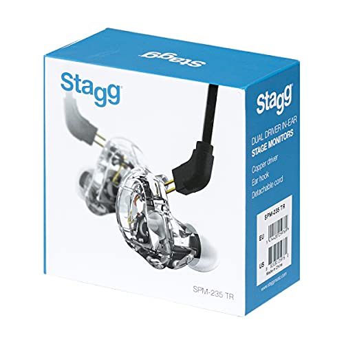 Moniteur audio intra-auriculaire Stagg SPM-235 TR écouteurs retour scène